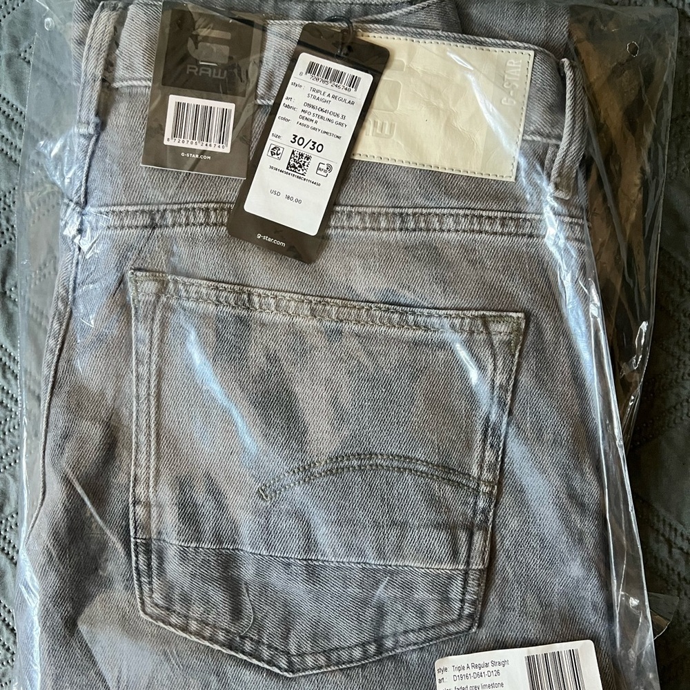 G Star Raw Triple A Regular Straight Jeans